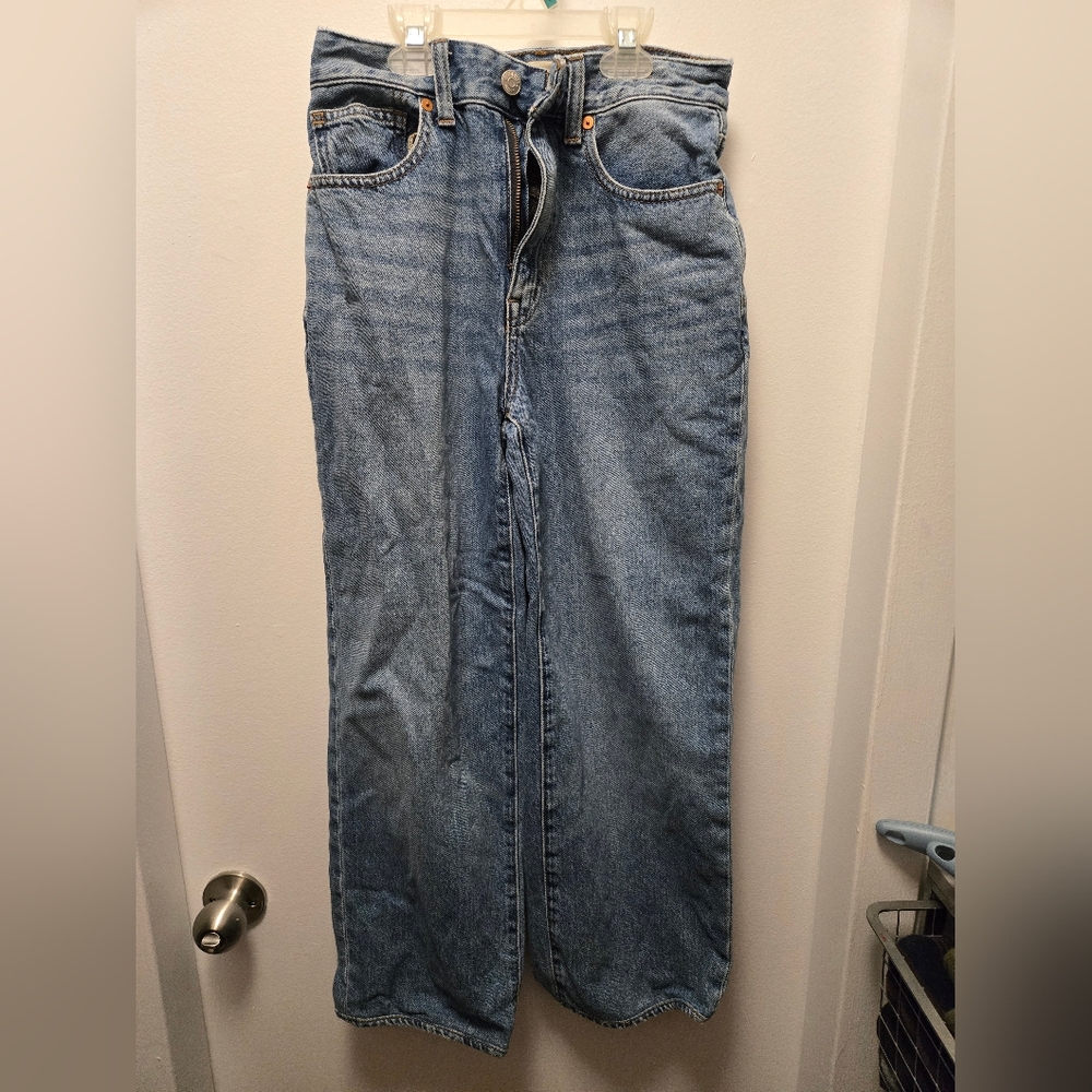 Madewell Baggy Curvy Straight Jeans Petite